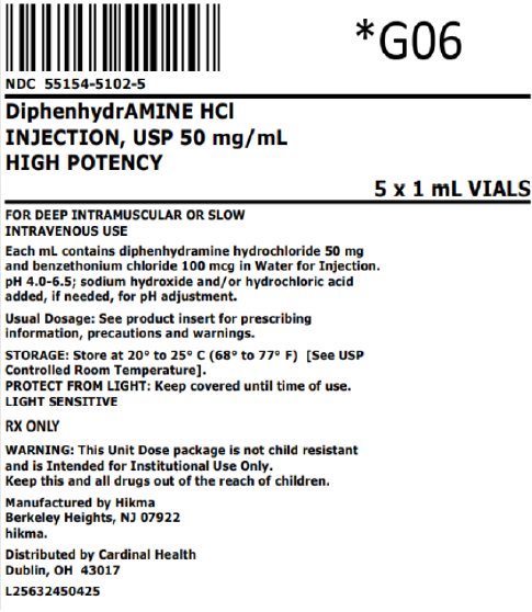 50mg/mL bag label