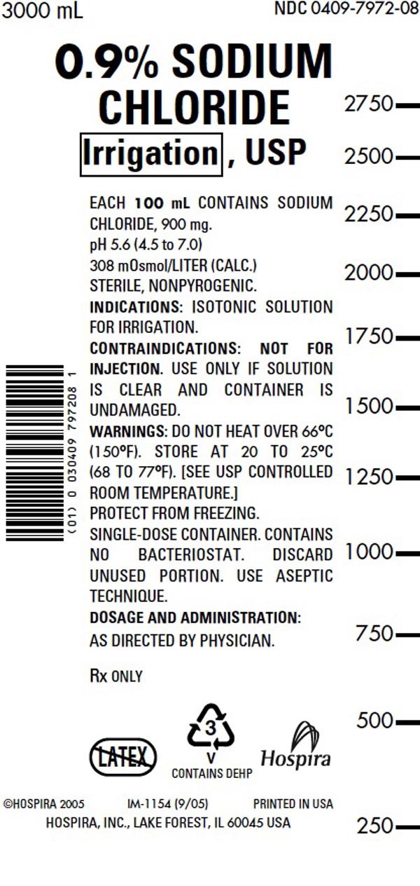 Sodium Chloride Irrigation Hospira Fda Prescribing Information Side