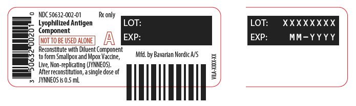Lyophilized Antigen Component Vial Label