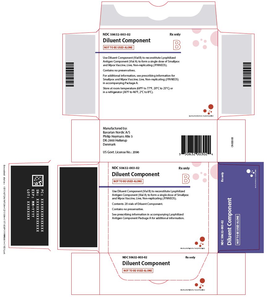 Diluent Component Carton Label