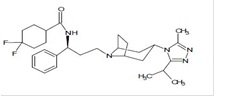 maraviroctabletstructure