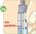 check for air pockets