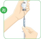 remove from vial