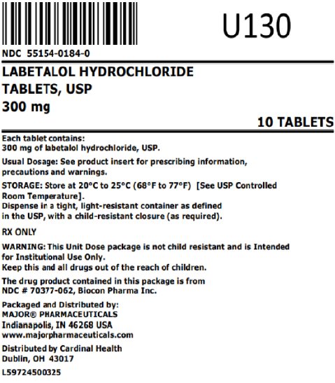 300mg bag label