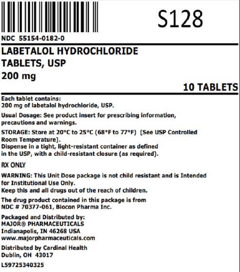 200mg bag label