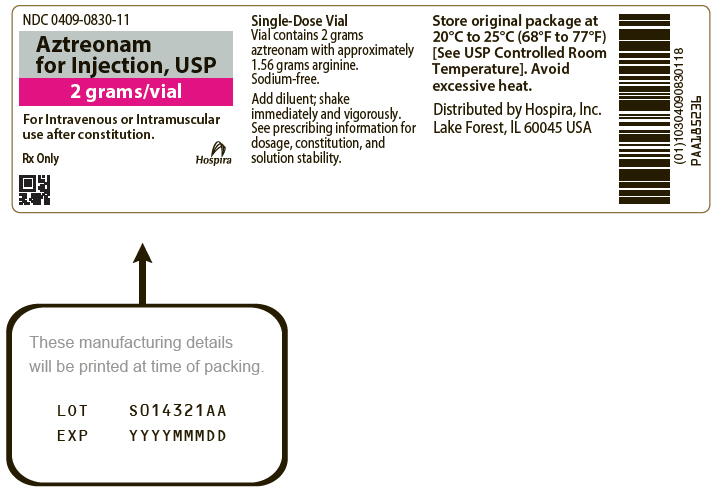 PRINCIPAL DISPLAY PANEL - 2 gram Vial Label