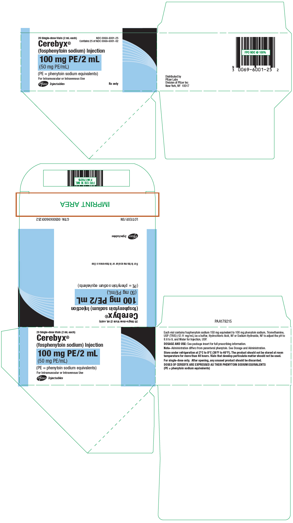 PRINCIPAL DISPLAY PANEL - 2 mL Vial Carton