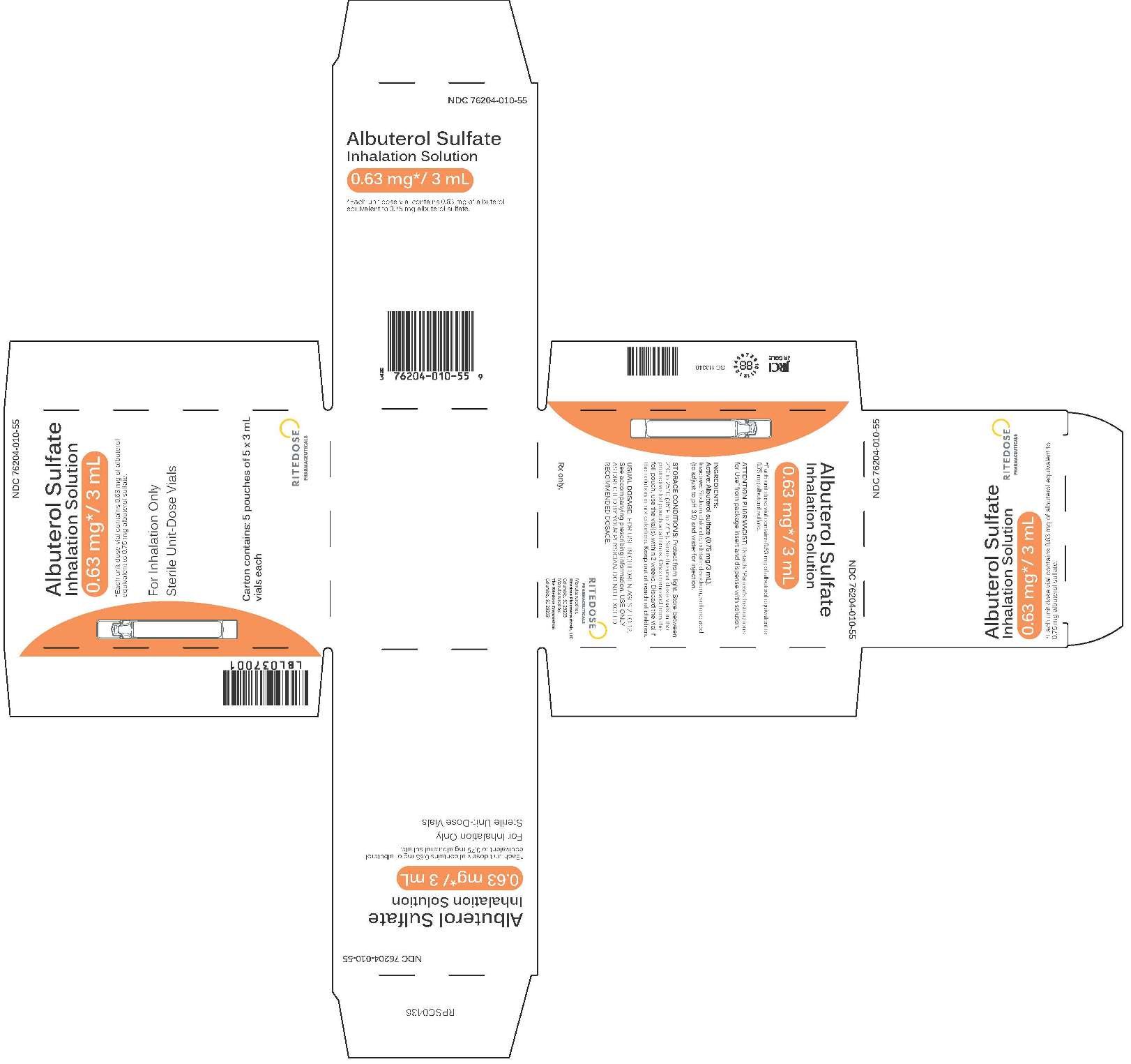 0.63 mg cards carton