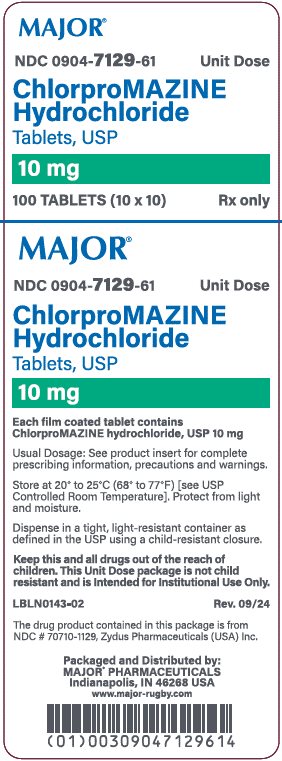 10mg carton label