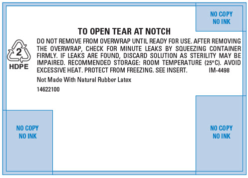 PRINCIPAL DISPLAY PANEL - 500 mL Bag Overwrap