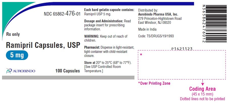 PACKAGE LABEL-PRINCIPAL DISPLAY PANEL - 5 mg (100 Capsule Bottle)