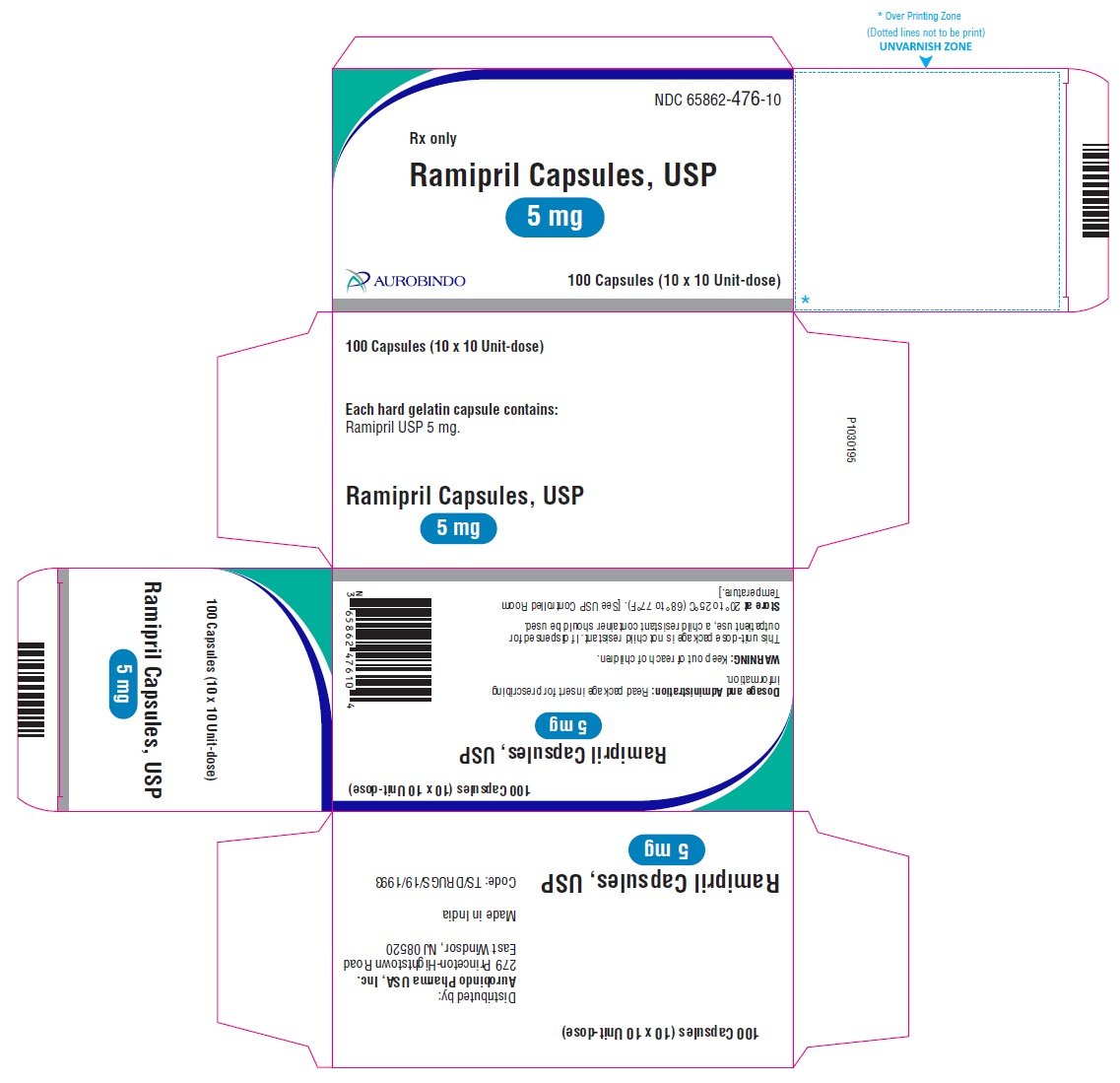 PACKAGE LABEL-PRINCIPAL DISPLAY PANEL - 5 mg Blister Carton (10 x 10 Unit-dose)