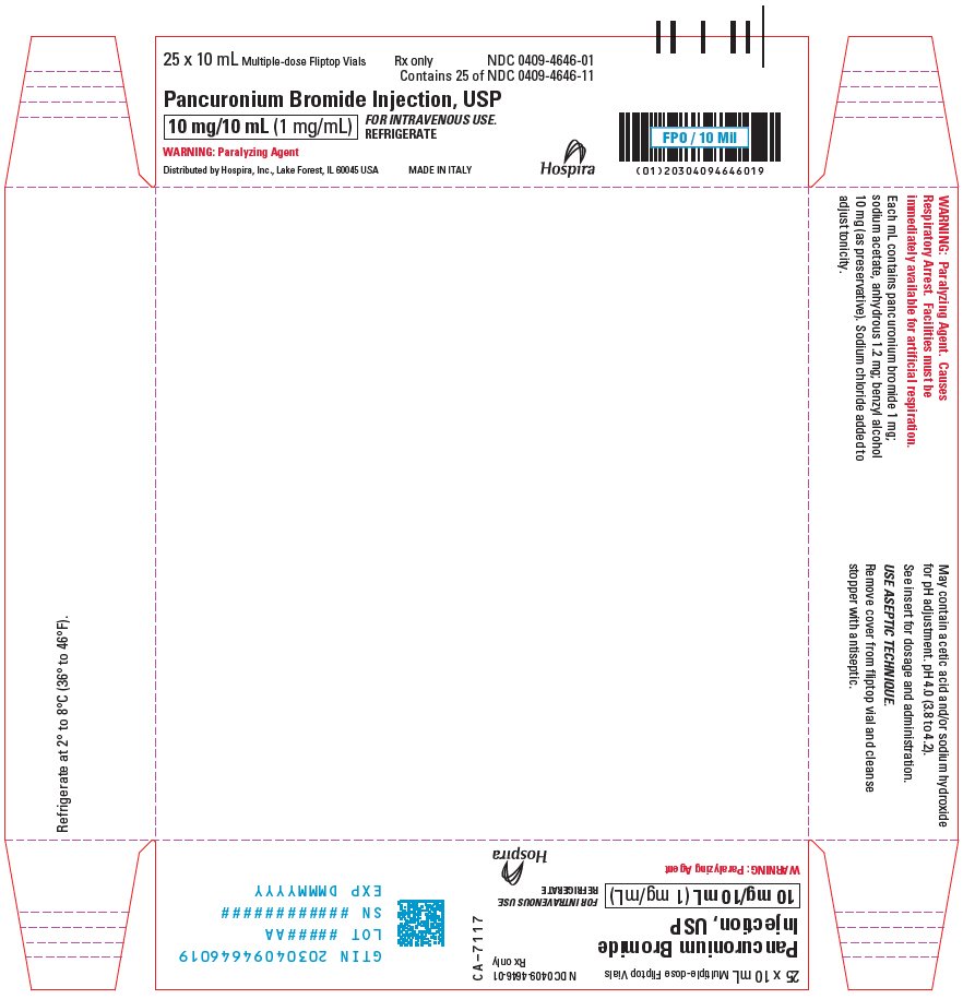 PRINCIPAL DISPLAY PANEL - 10 mL Vial Tray