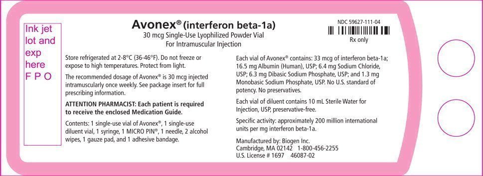 Avonex Fda Prescribing Information Side Effects And Uses For Intramuscular Injection