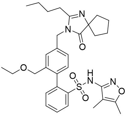 Sparsentan Structure