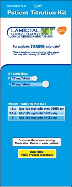 Lamictal ODT Kit Blue 25mg and 50 mg carton