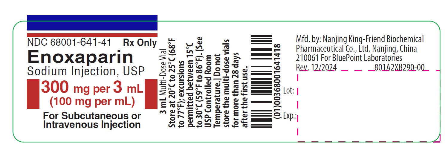 Enoxaparin Inj Multi dose vial label