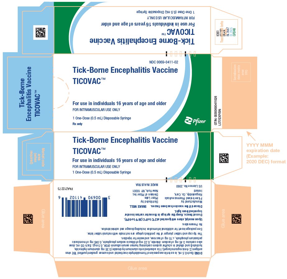 PPRINCIPAL DISPLAY PANEL - 0.5 mL Syringe Carton - 0069-0411-02