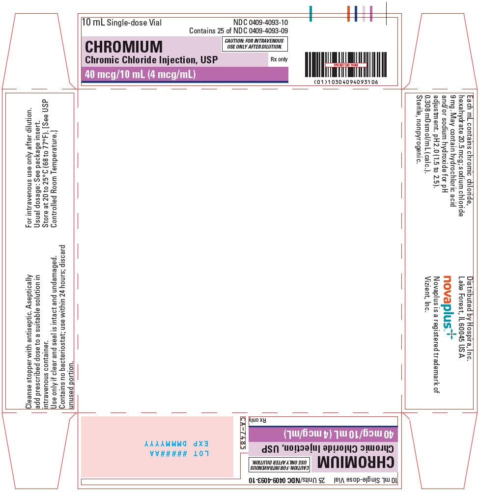 PRINCIPAL DISPLAY PANEL - 10 mL Vial Tray