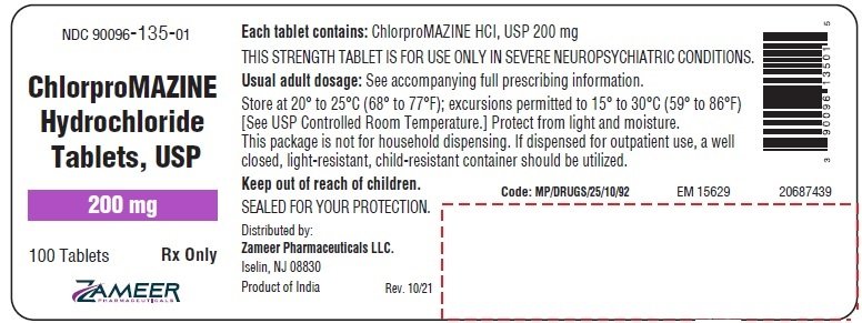 PRINCIPAL DISPLAY PANEL - 200 mg Tablet Bottle Label