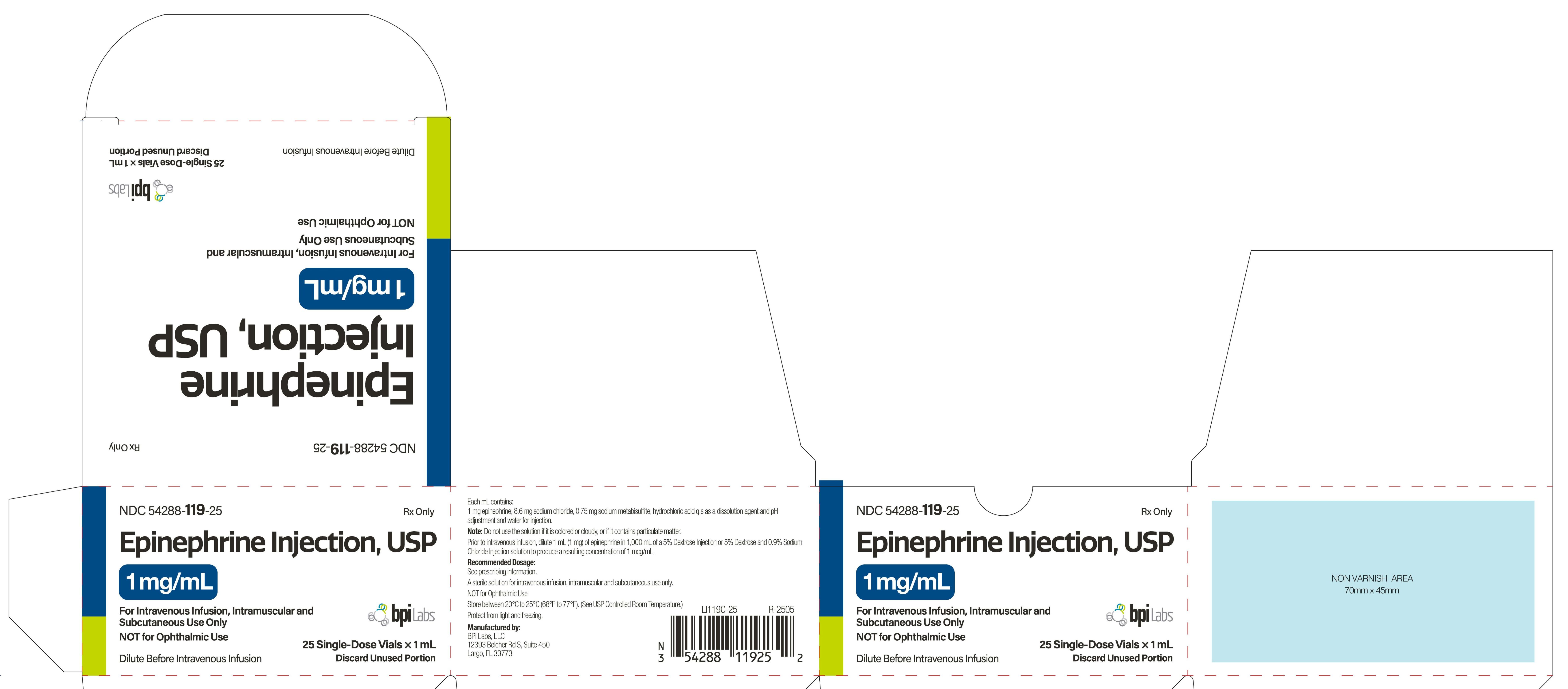 1 mg-mL - 25 Pack Carton