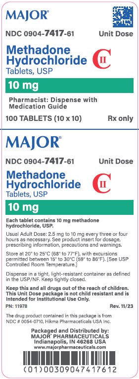 10mg carton label