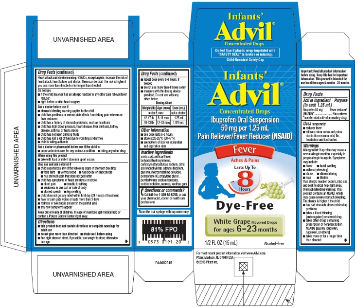 Advil Infants Concentrated Drops