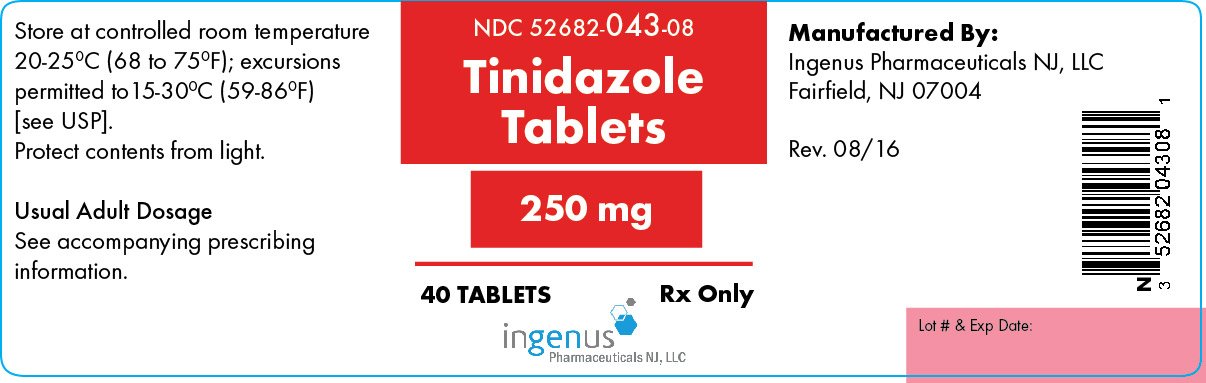 Tinidazole Tablets - FDA prescribing information, side Tinidazole Tablets - FDA prescribing information, side