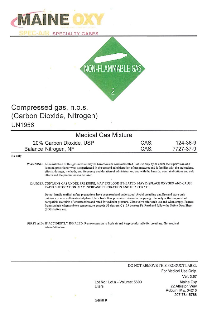 carbon dioxide nitrogen mix one