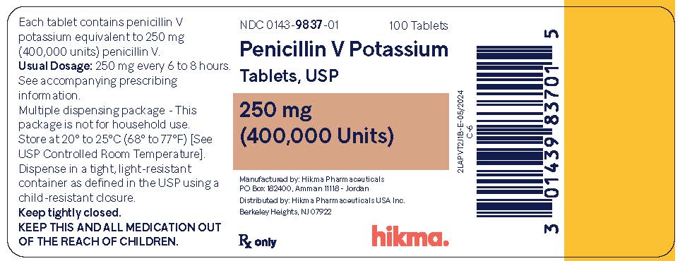 Penicillin V Pot.Tabs 250mg-100Tabs