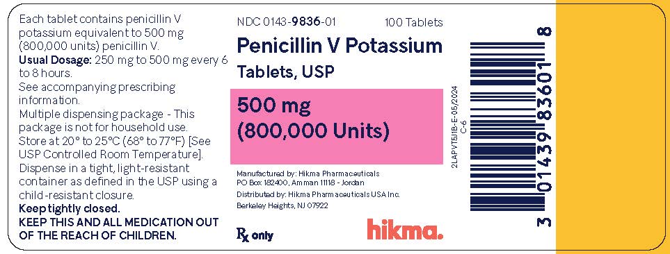 Penicillin V Pot.Tabs 500mg-100Tabs