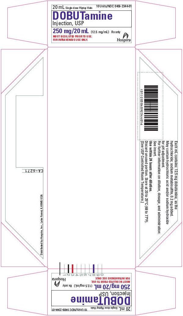 PRINCIPAL DISPLAY PANEL - 20 mL Vial Tray - 2344-01