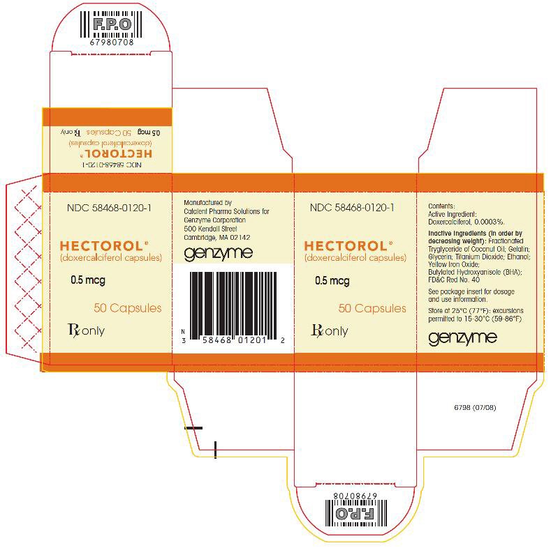 Package Carton - Principal Display Panel - 0.5 mcg Capsules