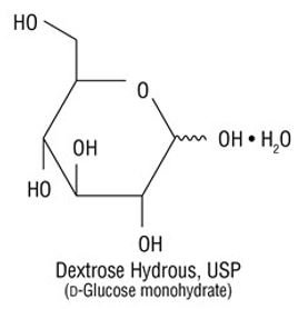 Structural Formula Dexrose Hydrous, USP