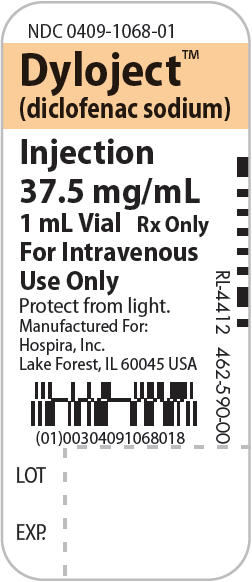 PRINCIPAL DISPLAY PANEL - 1 mL Vial Label