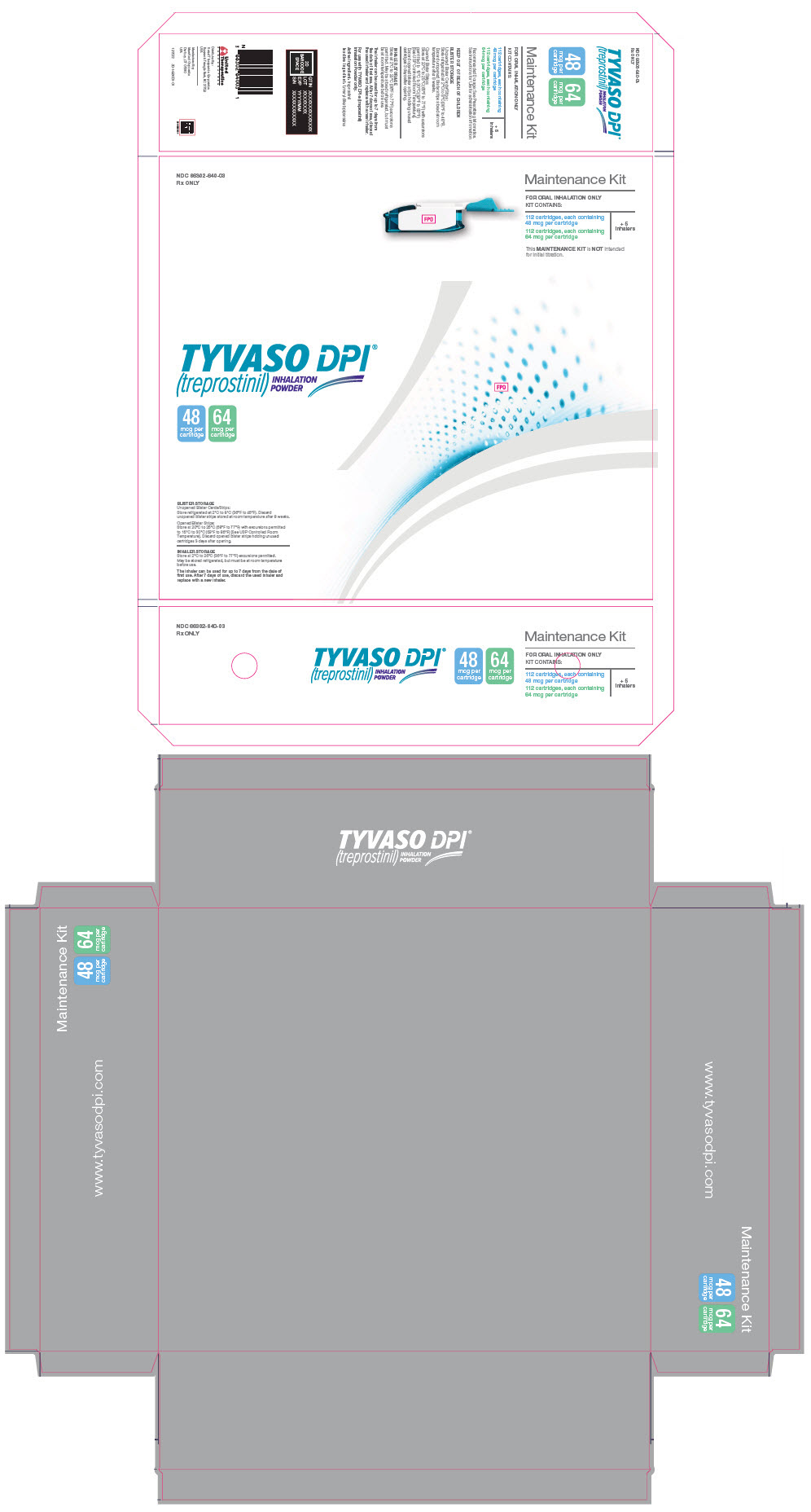 PRINCIPAL DISPLAY PANEL - 48 mcg 64 mcg Maintenance Kit