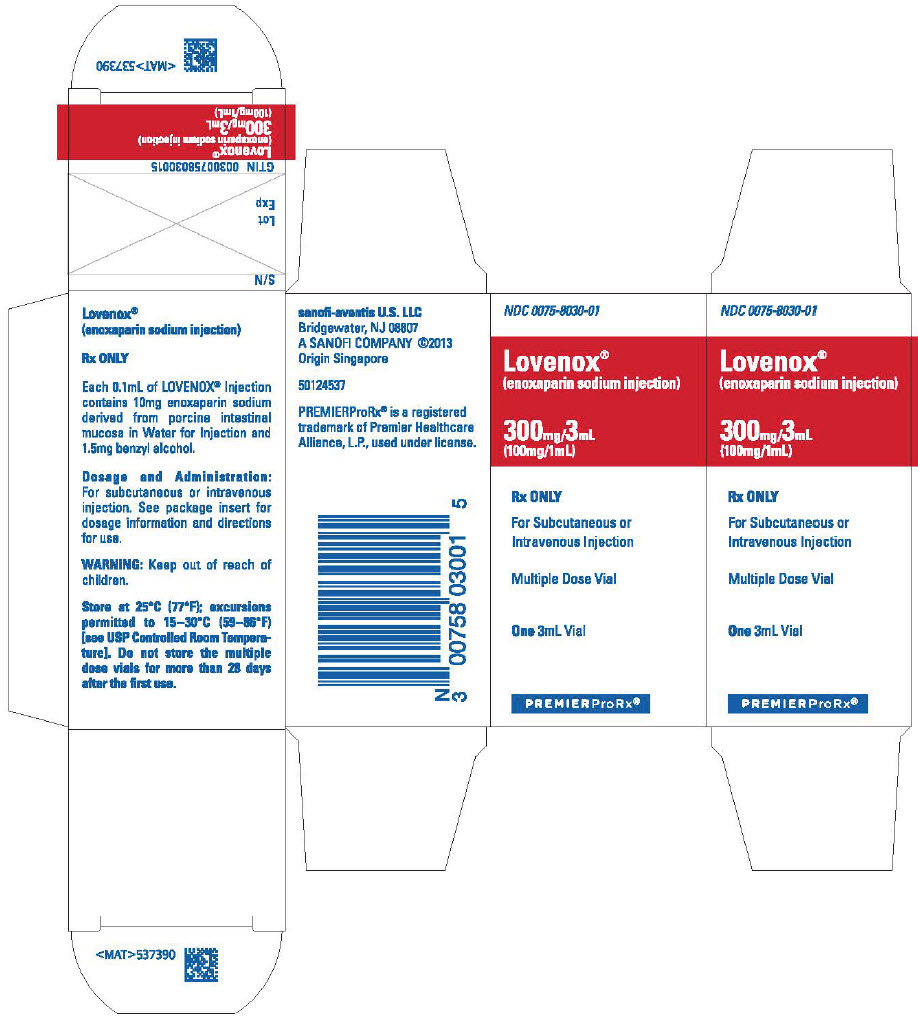 Principal Display Panel - 3 mL Vial Carton