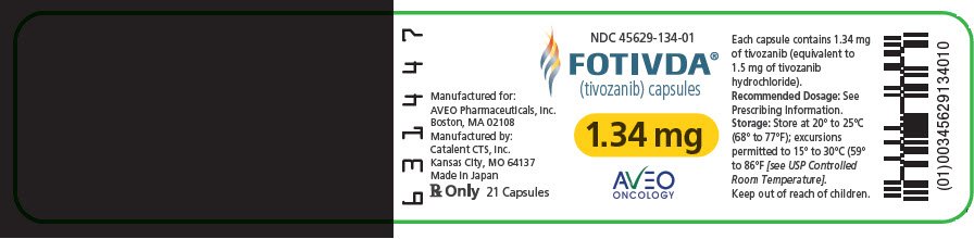 PRINCIPAL DISPLAY PANEL - 1.34 mg Capsule Bottle Label