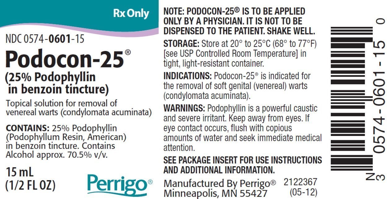 Podocon25 FDA prescribing information, side effects and