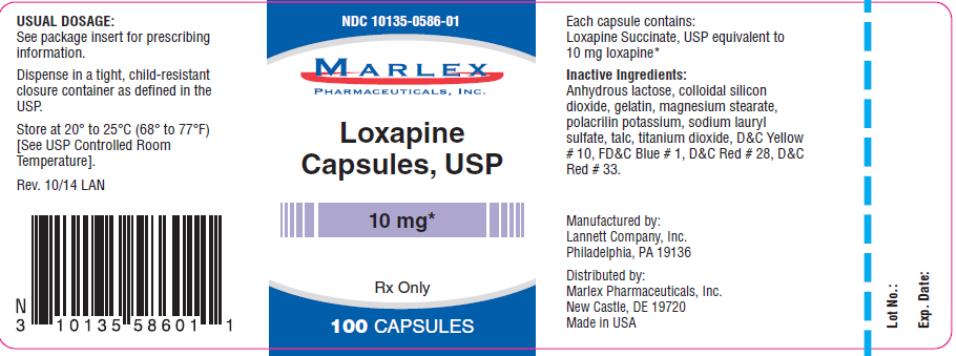Loxapine - FDA prescribing information, side effects and uses
