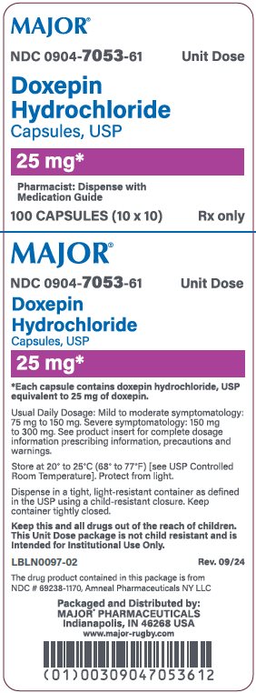 25mg* carton label
