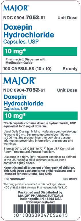 10mg* carton label