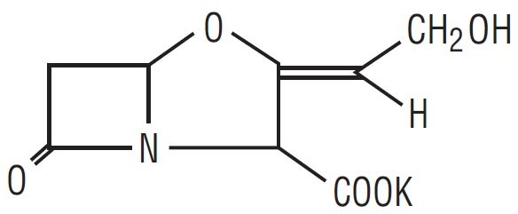 clavulanate potassium chemical structure