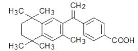 bexarotene structural formula