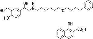 Salmeterol chemical structure