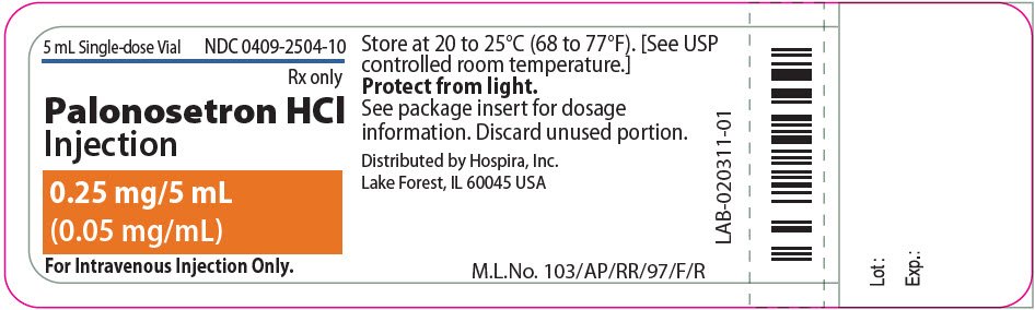 PRINCIPAL DISPLAY PANEL - 5 mL Vial Label