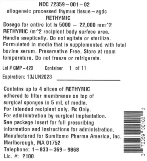 PRINCIPAL DISPLAY PANEL - 22,000 mm Container Label