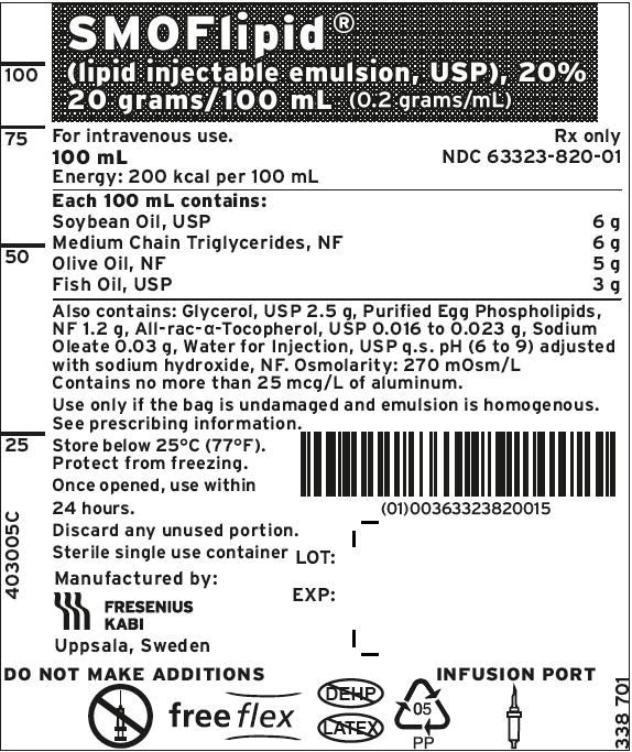 PACKAGE LABEL - PRINCIPAL DISPLAY – SMOFlipid
