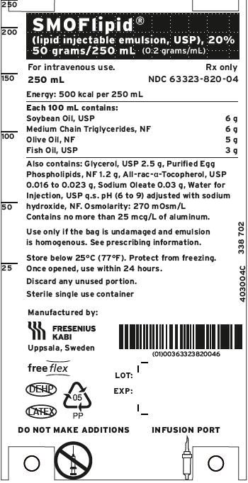 PACKAGE LABEL - PRINCIPAL DISPLAY – SMOFlipid
