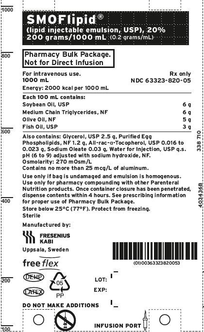 PACKAGE LABEL - PRINCIPAL DISPLAY – SMOFlipid
